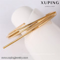 51623 xuping wholesale 18k gold plated women fashion bangles